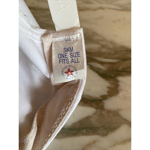 White USS Arizona Memorial Hat Made in USA Pearl Harbor Snapback Cap - Picture 8 of 9